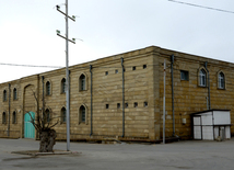 Baku's Nardaran township being landscaped. Azerbaijan, 25 Jan. 2016